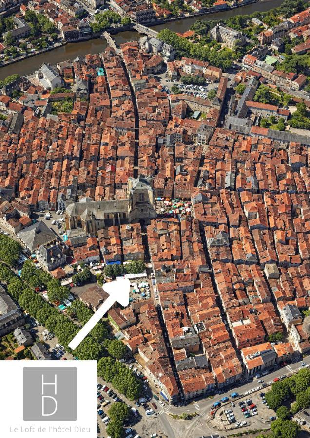 Le Loft De L'Hotel Dieu Villefranche-de-Rouergue Kültér fotó
